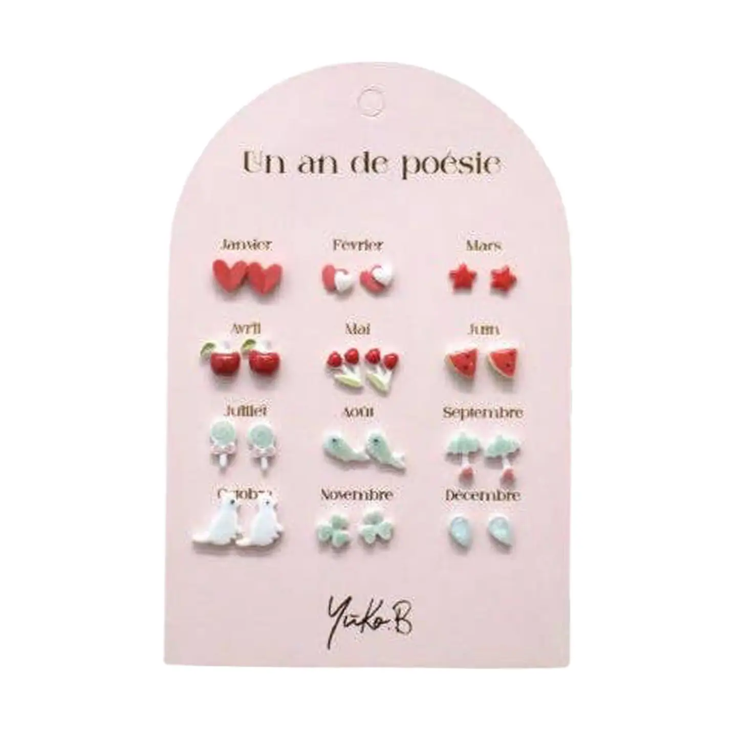 lot 12 paires boucles