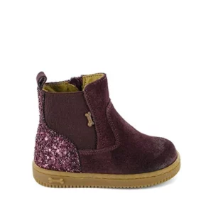 Bottines Neki Stones and Bones – Prune & Bordeaux
