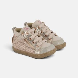 Chaussures Bouba Bi Zip Shoo Pom – Sand-Pyrite
