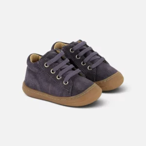 Baskets premiers pas Tom Zip Lace Shoo Pom – Violet Clematis