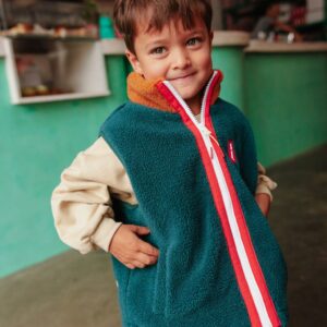 Polaire sans manches Hello Hossy – Duck Blue
